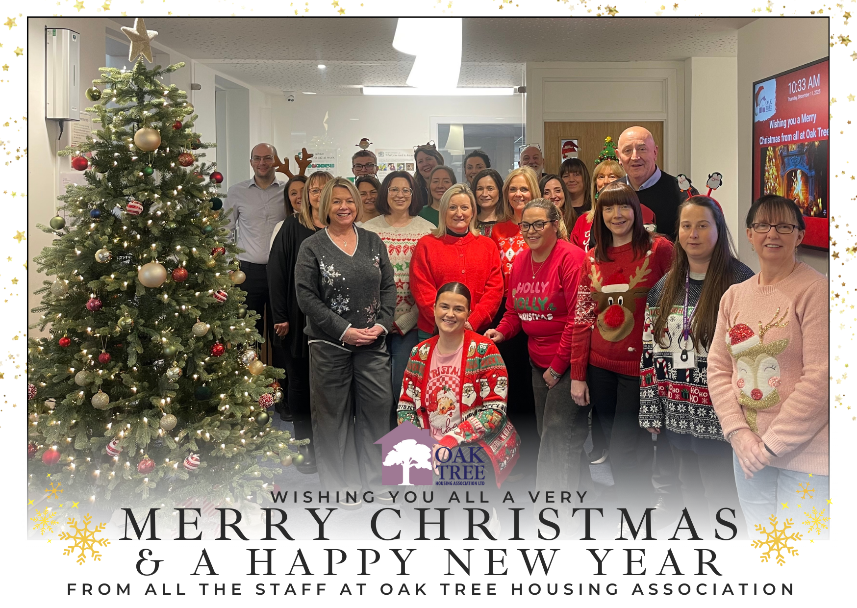 Staff Christmas Photo 2025