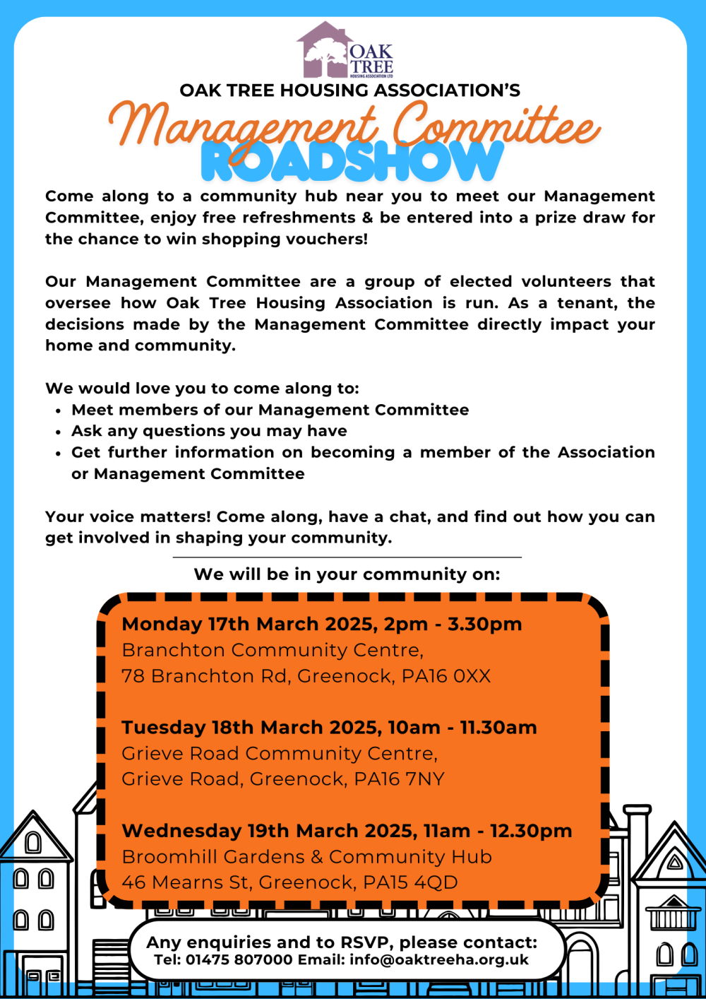 Management Committee Roadshow Flyer